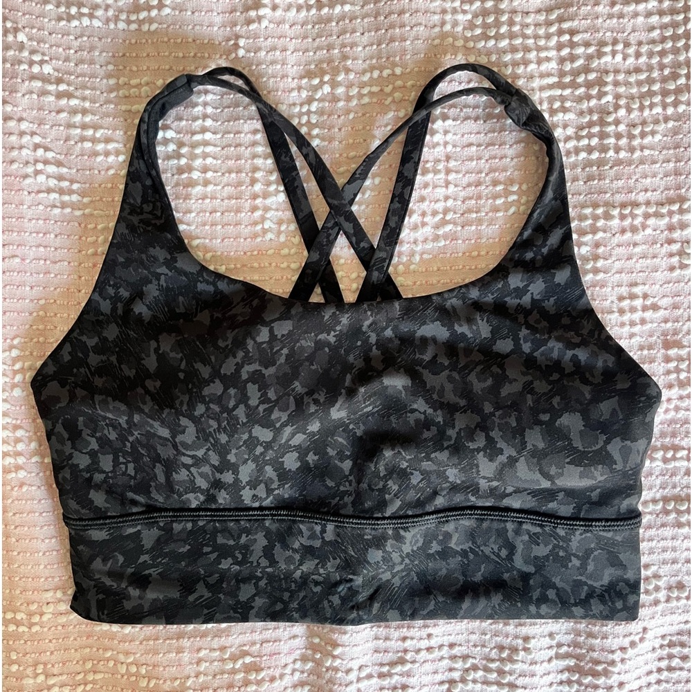 Lululemon energy bra size 6 cheetah print